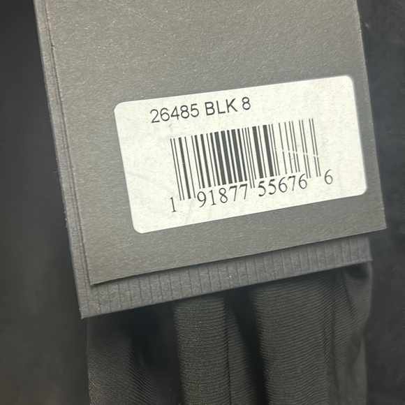 Mac Duggal 26485 NWT FOLDOVER LONG SLEEVE JEWELED MIDI DRESS - Picture 7 of 10